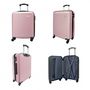 Voir la diapositive 3 : David Jones Lot 3 valises rigides dont 1 valise cabine