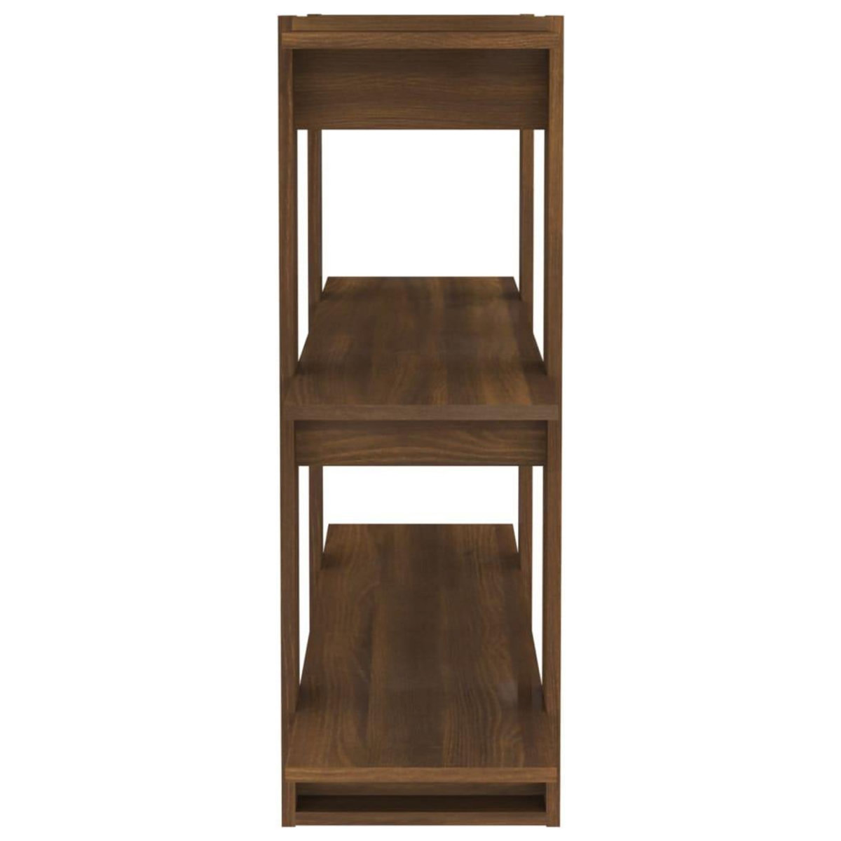 VIDAXL Bibliotheque/Separateur de piece Chene marron 100x30x87 cm