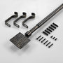 Voir la diapositive 3 : Douceur d'Intérieur Kit de tringle à rideaux extensible TEMPO