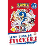 BLOC DE STICKERS ET ACTIVITES SONIC THE HEDGEHOG. AVEC PLUS DE 300 STICKERS, Sega