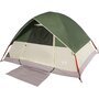 Voir la diapositive 4 : VIDAXL Tente de camping a dome 3 personne vert impermeable
