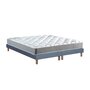 Voir la diapositive 4 : IDLITERIE Ensemble matelas mousse haute résilience CIRRUS avec sommier - confort français