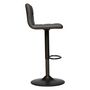 Voir la diapositive 2 : Paris Prix Lot de 2 Chaises de Bar  Delek  102cm Gris