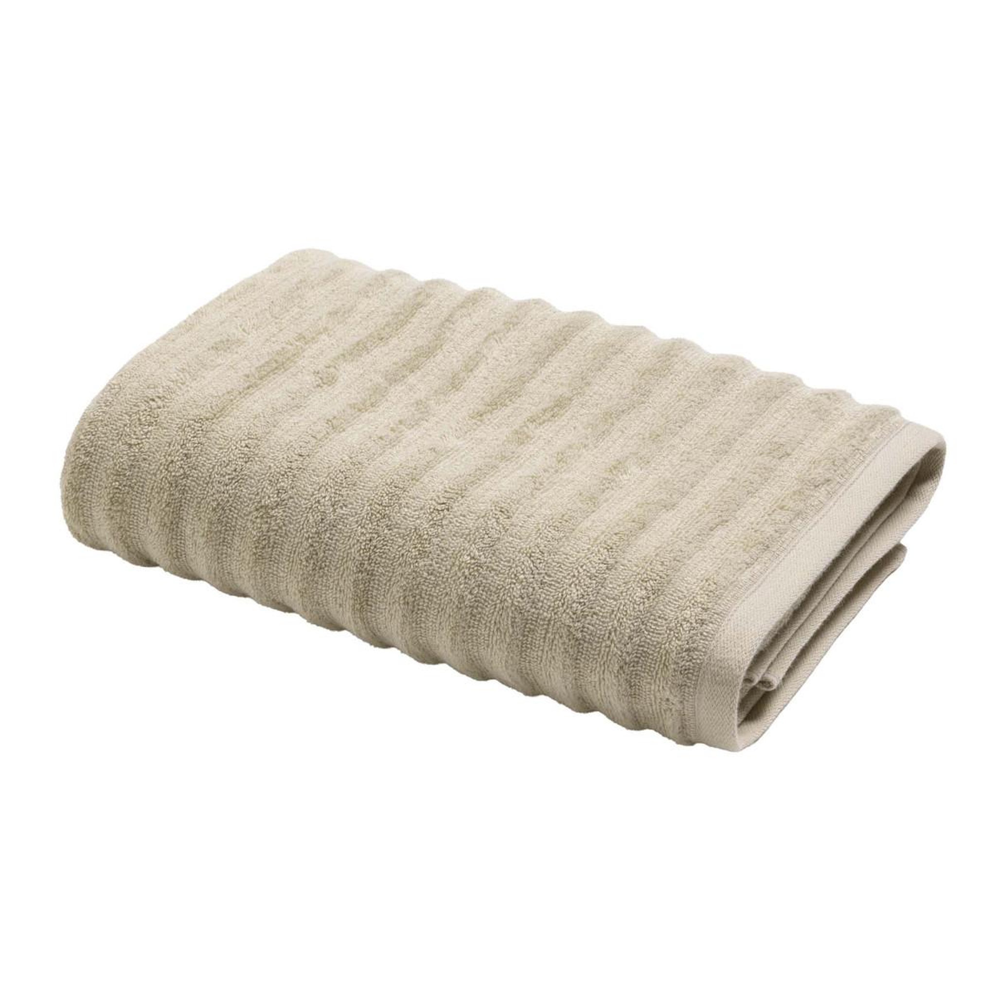 Douceur d'Intérieur Drap de douche  maya  70x130cm taupe