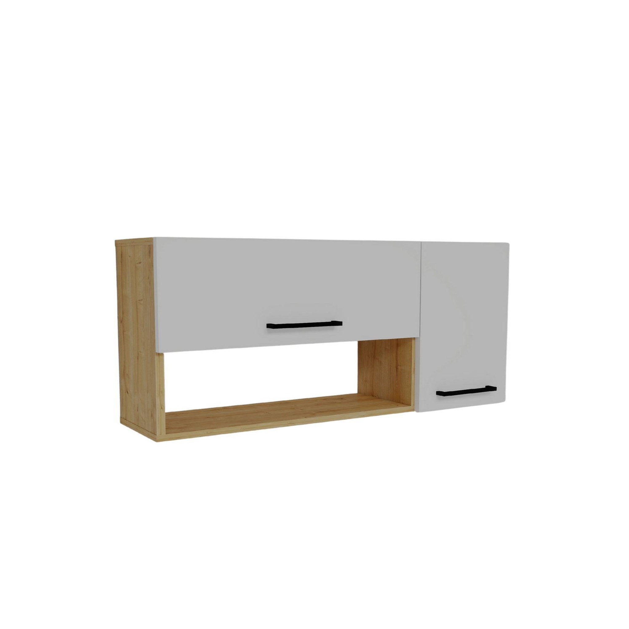 Habitat et Jardin Buffet en bois  akasya  - 90 x 24 x 52 cm - blanc