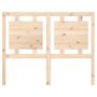 Voir la diapositive 4 : VIDAXL Tete de lit 125,5x4x100 cm Bois massif de pin