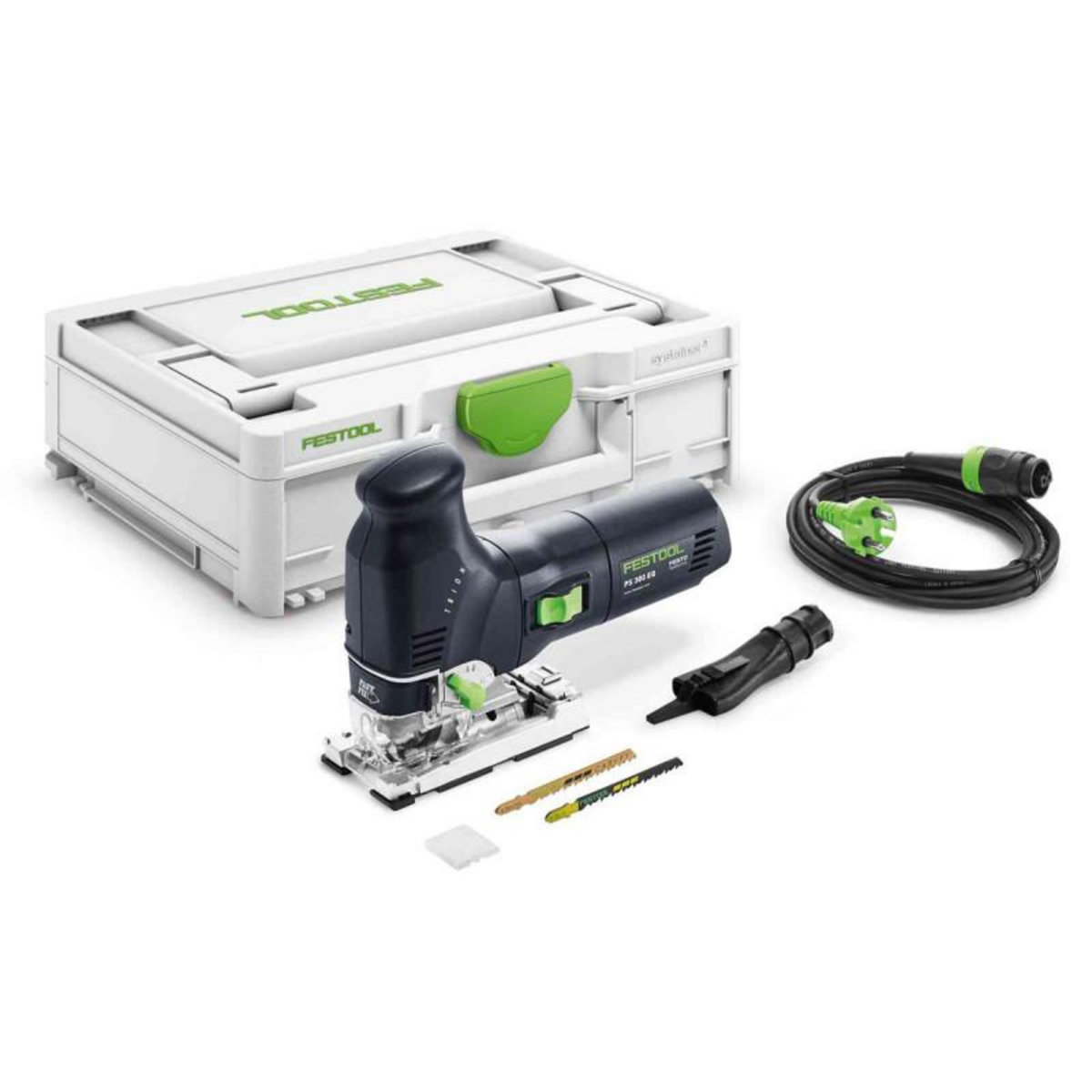 FESTOOL Scie sauteuse 720W TRION PS 300 EQ Plus + coffret Systainer Sys3 M 137 FESTOOL 576041