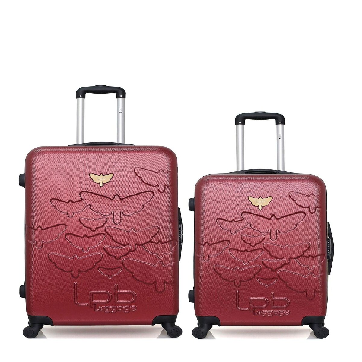 LES P'TITES BOMBES LPB LPB LUGGAGE - LOT DE 2 - Valises grand format et weekend AELYS