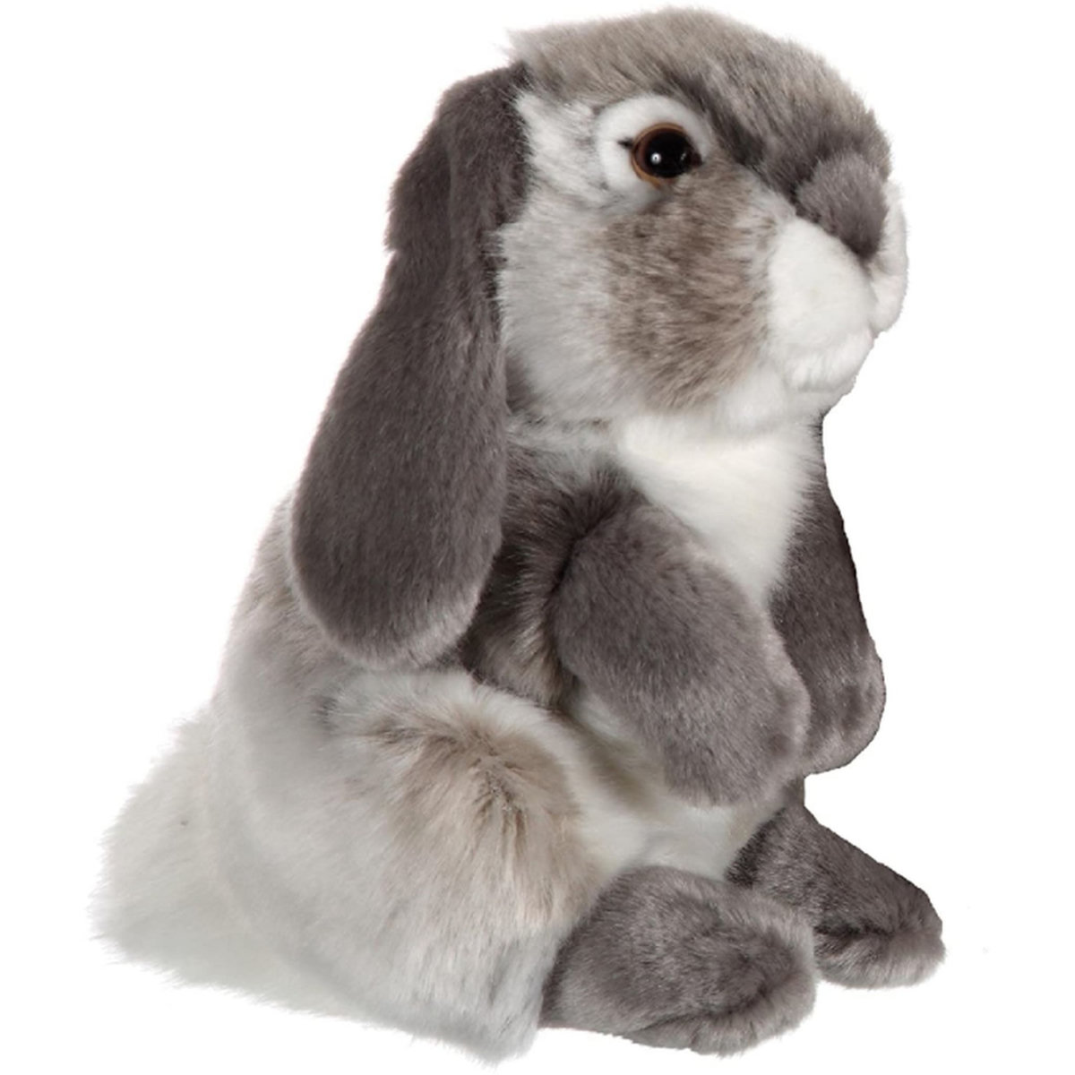 GIPSY Peluche lapin bélier 18 cm