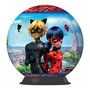 Voir la diapositive 3 : RAVENSBURGER Puzzle 3d rond 72 p - miraculous