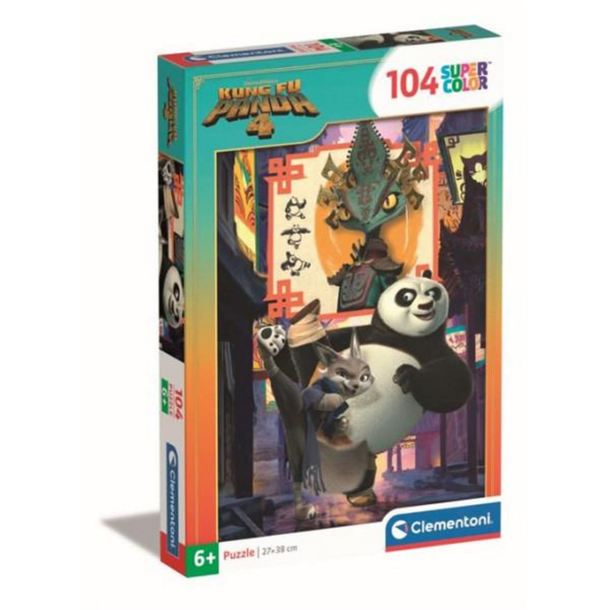 CLEMENTONI Puzzle 104 pièces Clementoni Kung Fu Panda