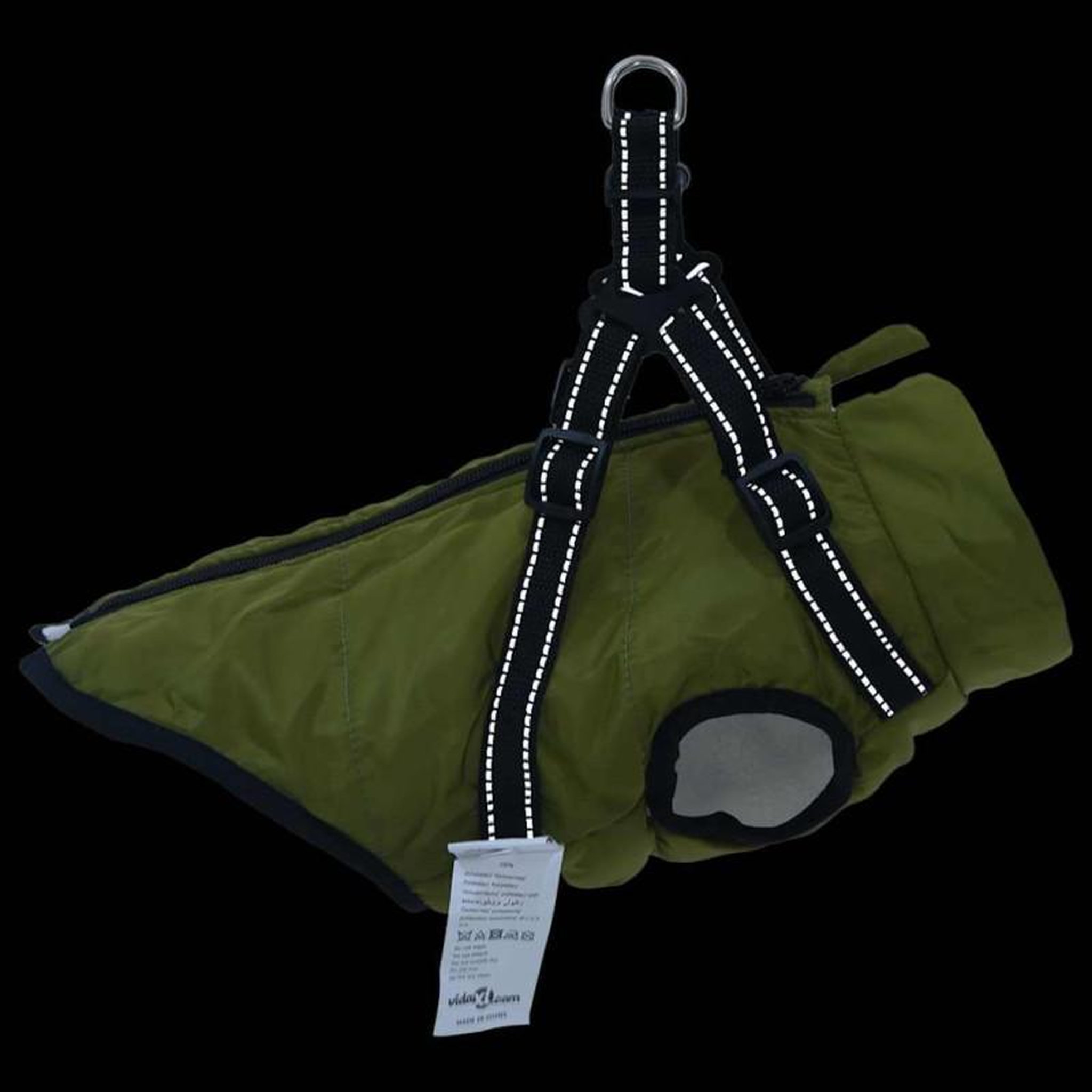 Voir la diapositive 6 : VIDAXL Manteau pour chiens avec harnais imperméable réfléchissant L36