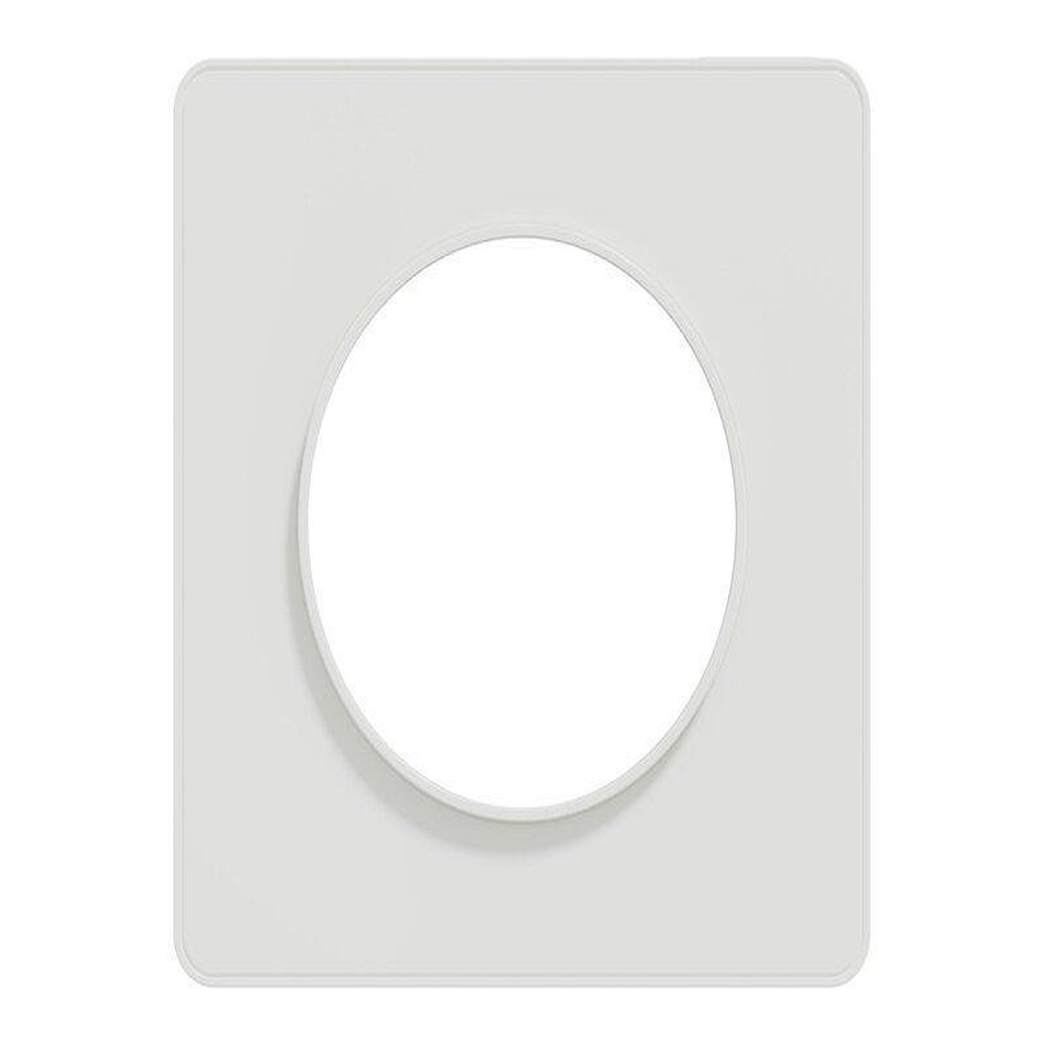 Schneider Electric Plaque simple Odace Touch, SCHNEIDER ELECTRIC, blanc