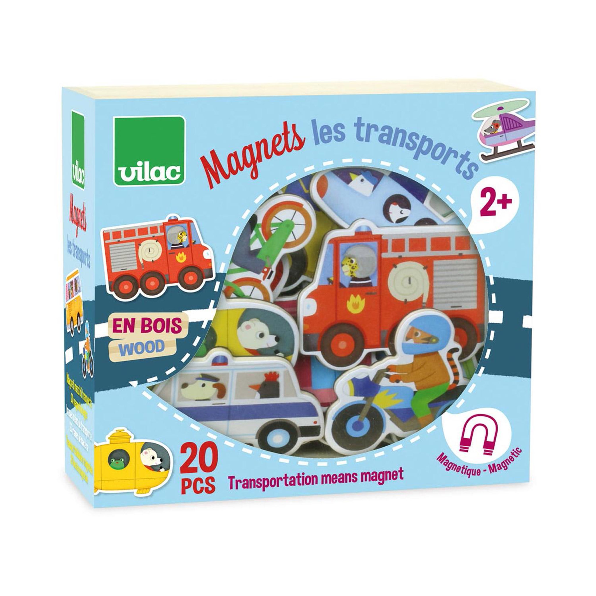 Voir la diapositive 1 : Vilac Magnets Les transports