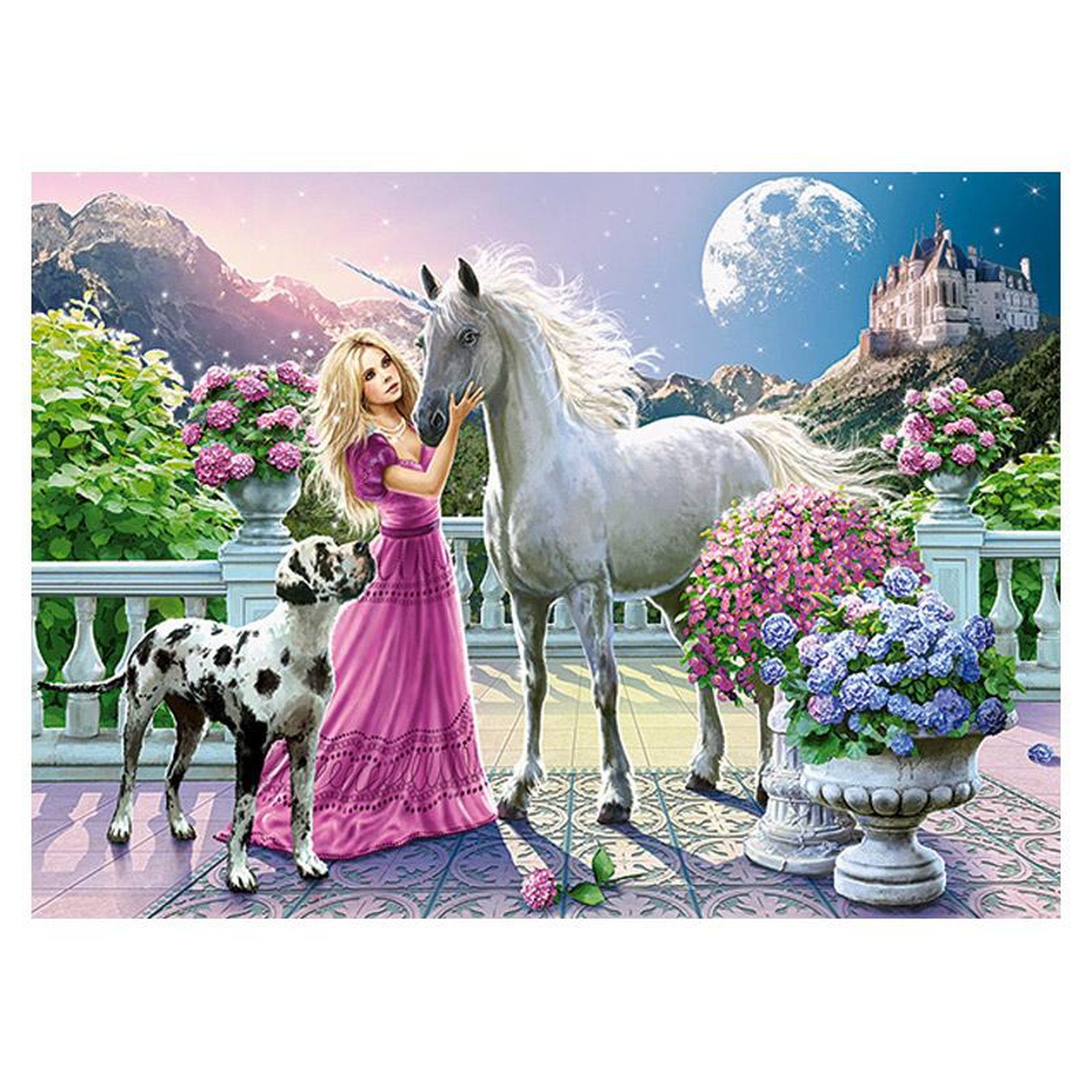 Castorland Puzzle 300 pièces : mon amie la licorne