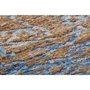 Voir la diapositive 3 : Paris Prix Tapis Jacquard à Poils Courts  Blaze  Bleu & Beige