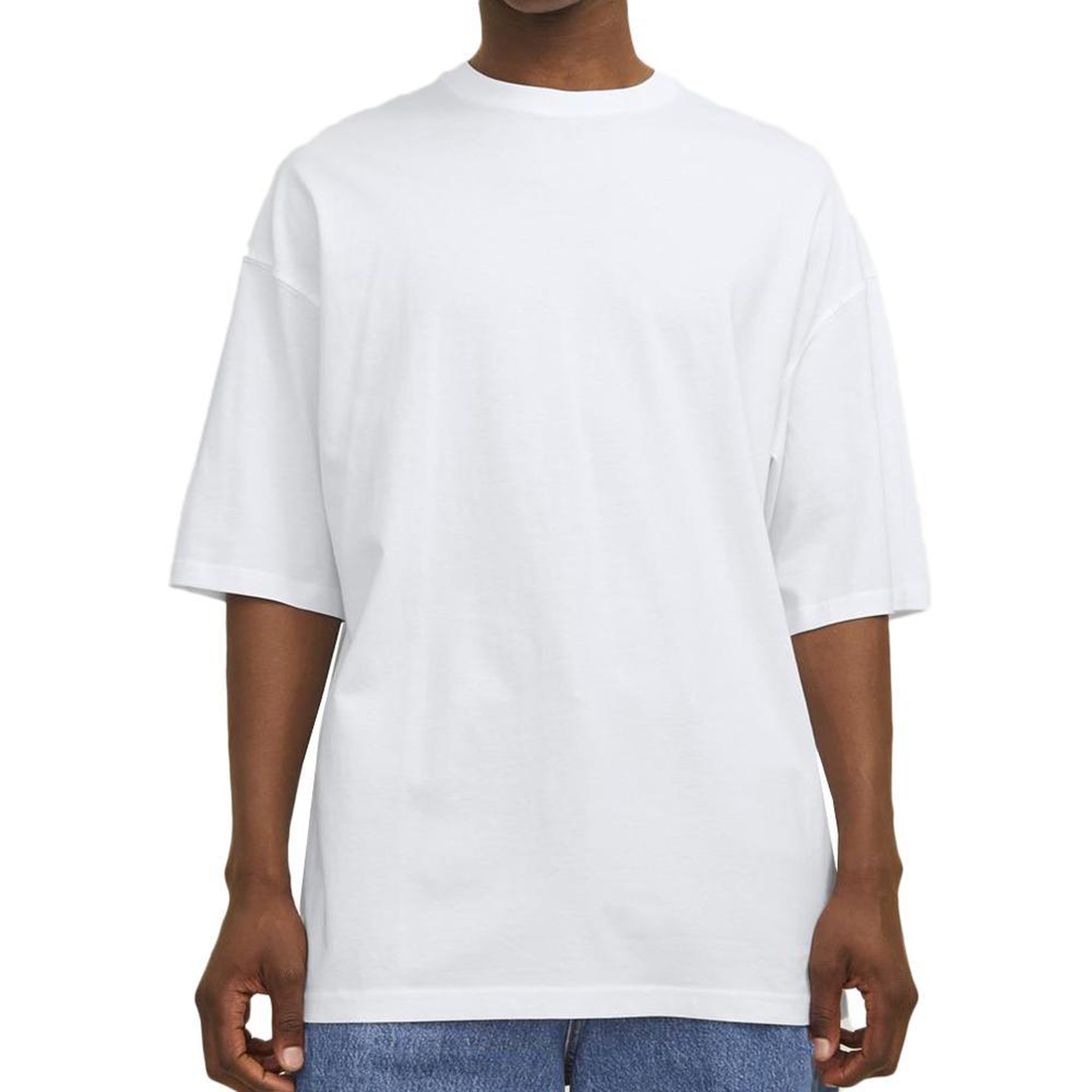 Voir la diapositive 1 : Jack & Jones T-shirt Uni Blanc Homme Jack & Jones Charge