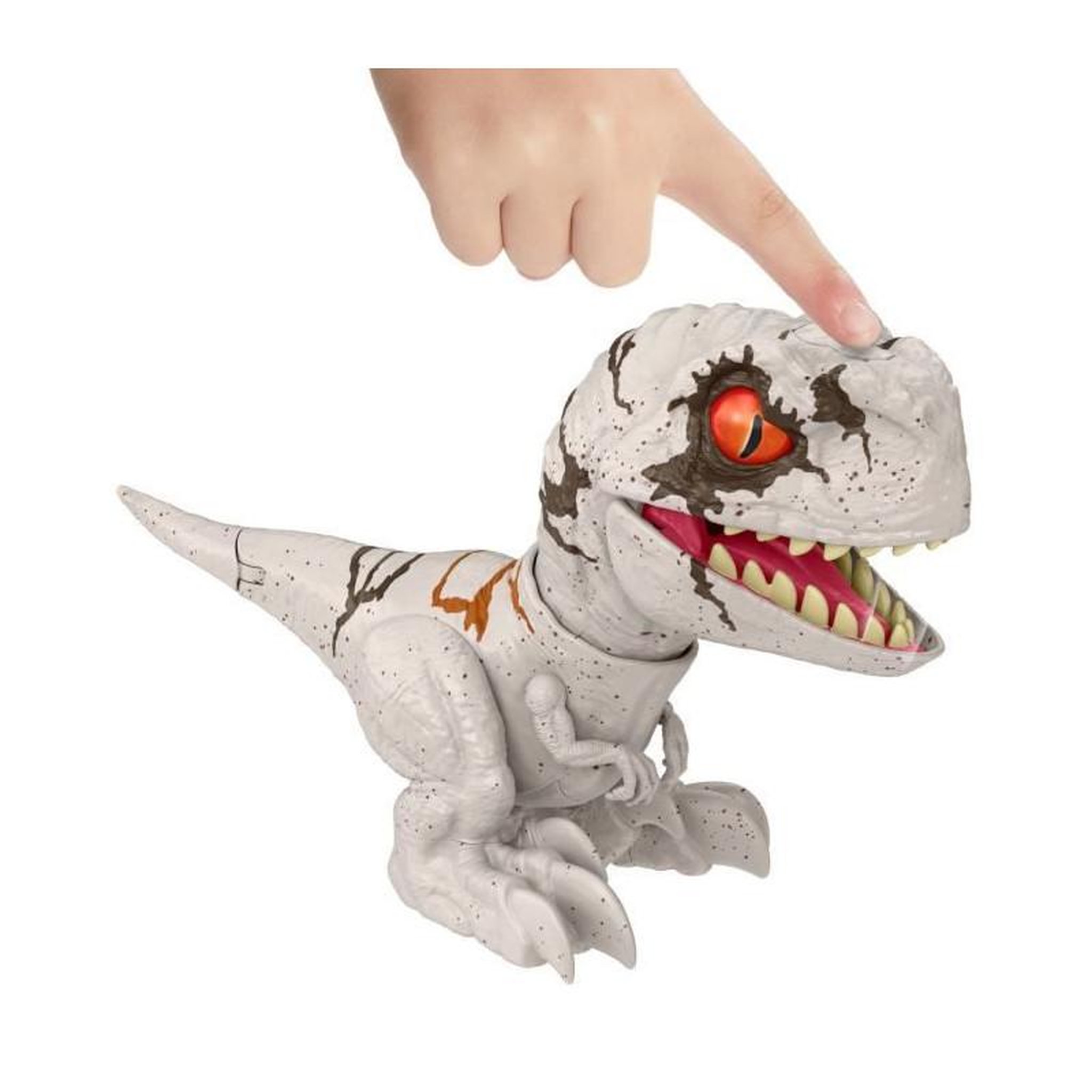 Voir la diapositive 3 : MATTEL JURASSIC WORLD - Bébé Speed Dino Ghost - Figurines d'action - 4 ans et +