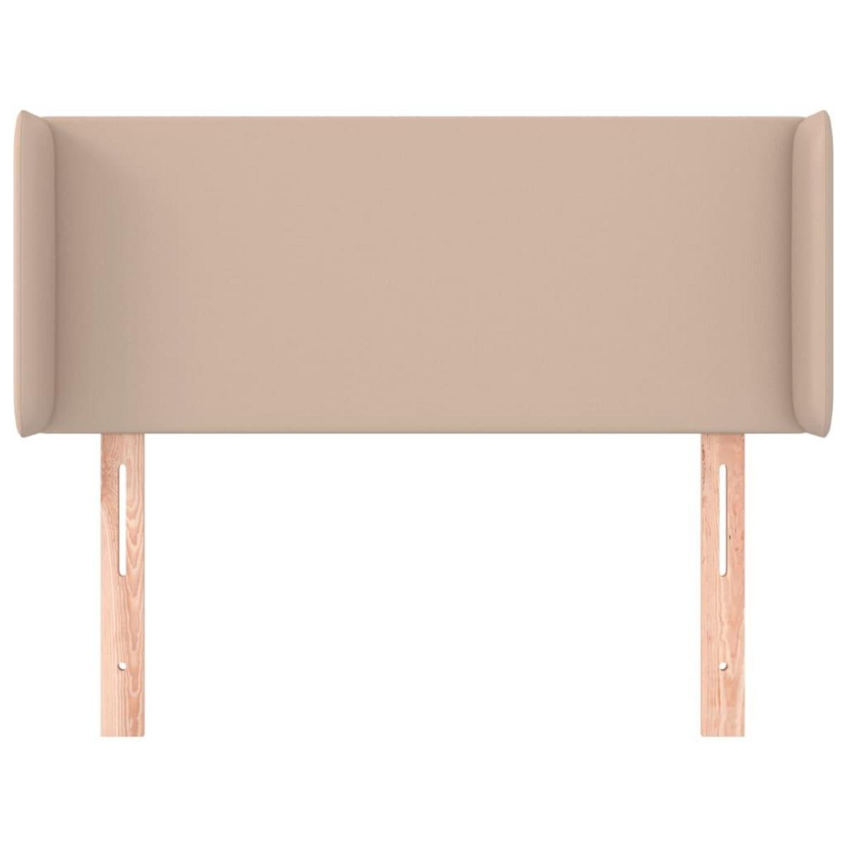 VIDAXL Tete de lit avec oreilles Cappuccino 103x16x78/88 cm Similicuir