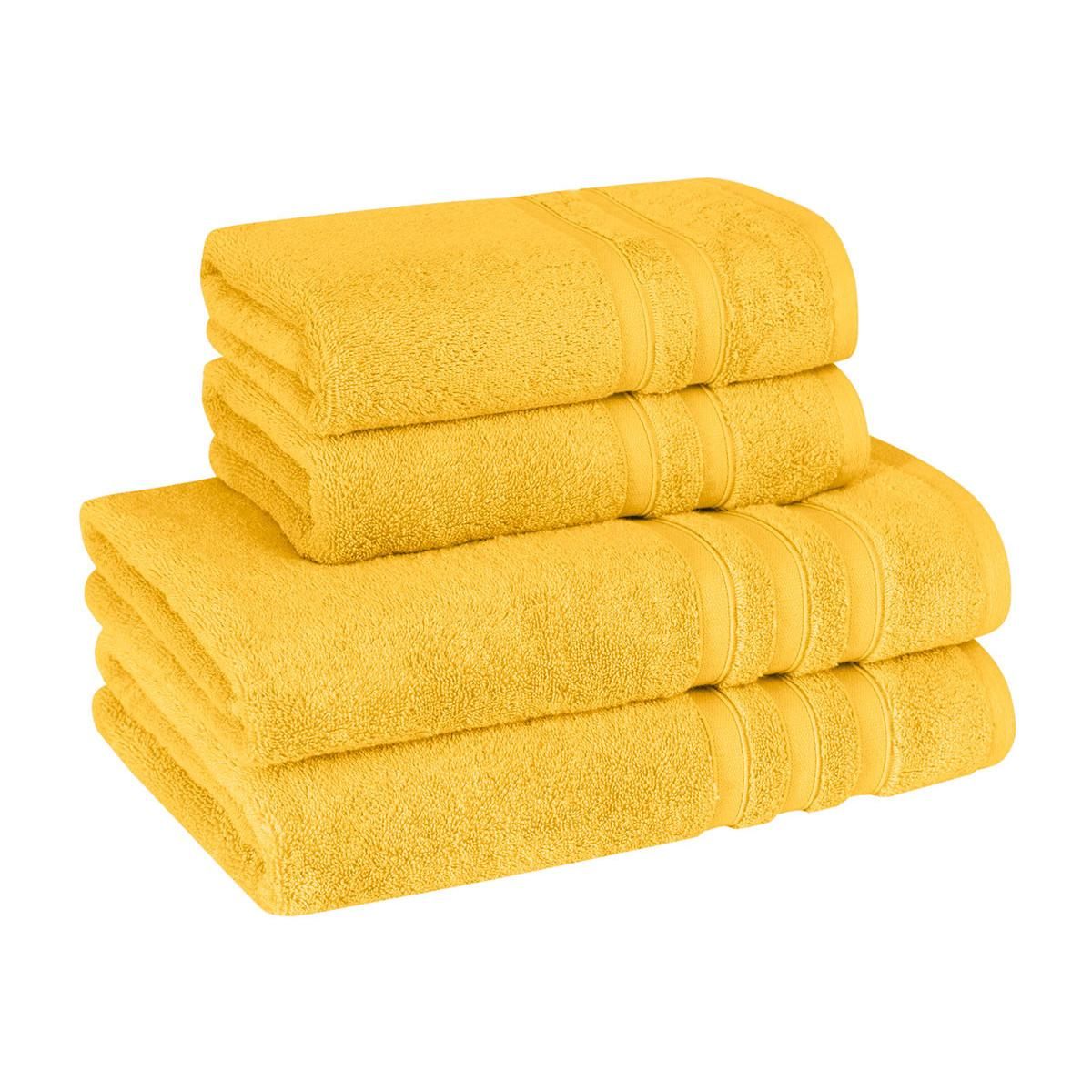 Sensei Maison Ensemble de bain 4 pièces 600 g/m² SENSILK