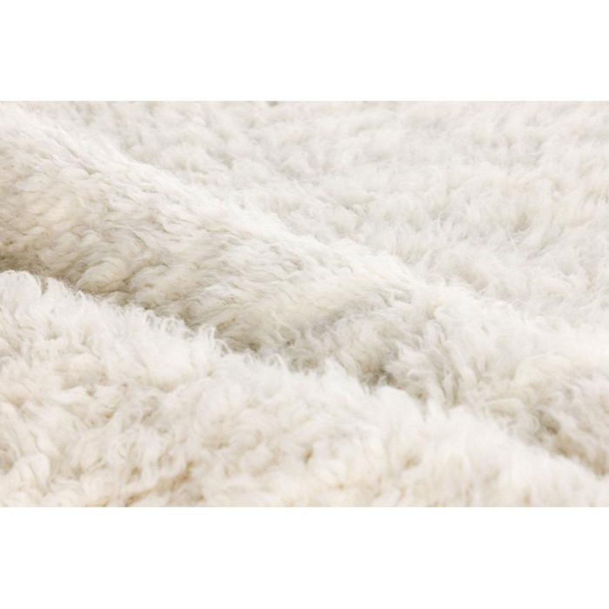 Paris Prix Tapis Rectangulaire en Laine  Leiko  160x230cm Naturel