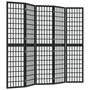 Voir la diapositive 2 : VIDAXL Cloison de separation pliable 5 panneaux 200x170 cm Noir
