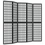 Voir la diapositive 2 : VIDAXL Cloison de separation pliable 5 panneaux 200x170 cm Noir