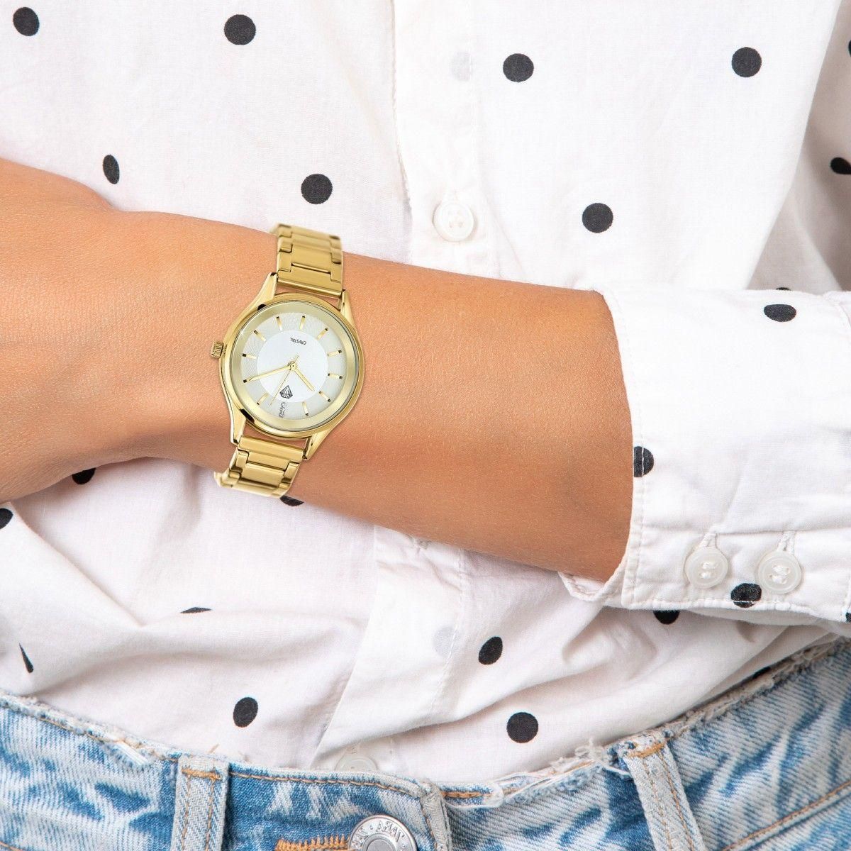 SC CRYSTAL Montre Meryl élégante ornée de Cristaux scintillants par SC Crystal