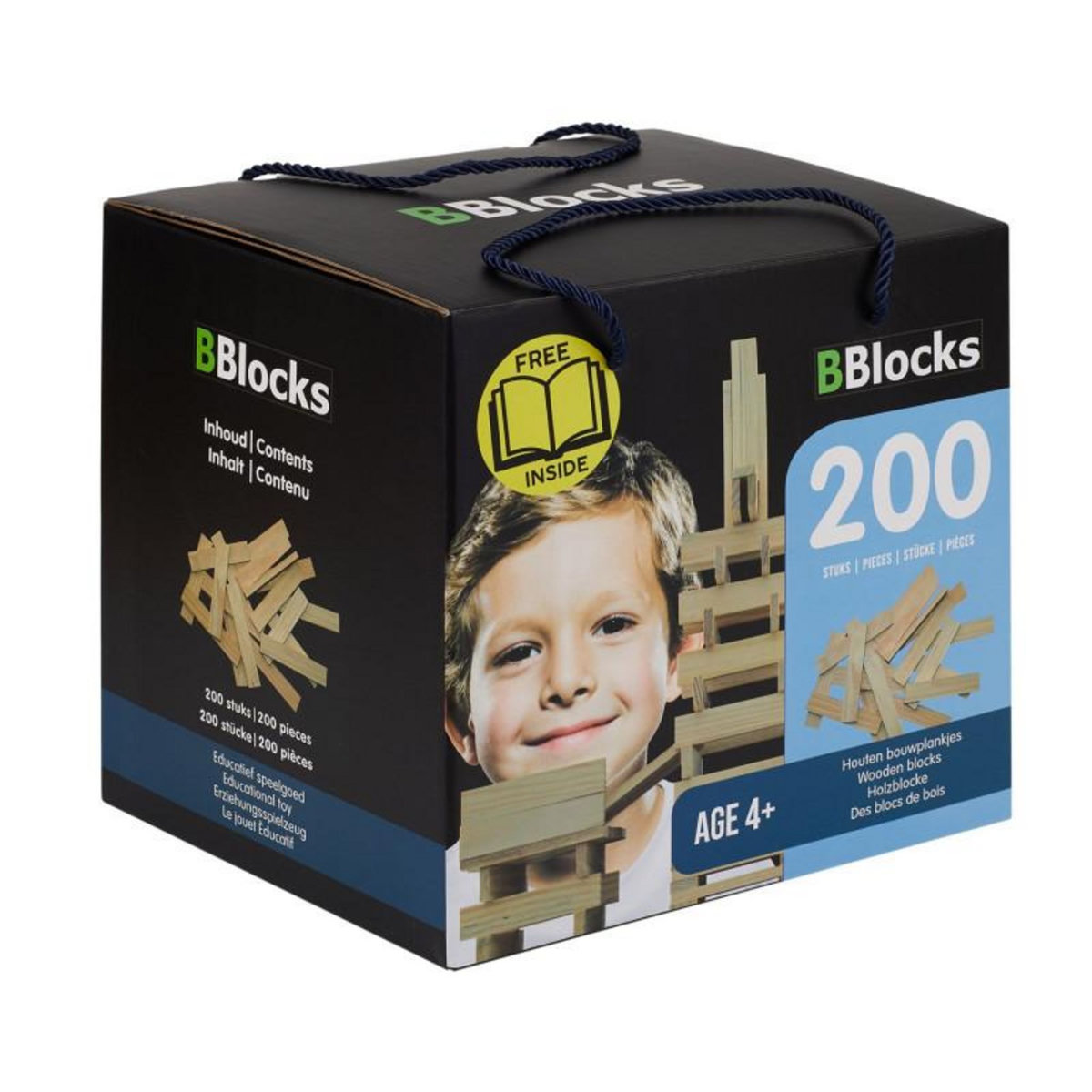 BBLOCKS BBlocks Building planks Blank, 200 pcs. BBL200D-N2 pas cher ...