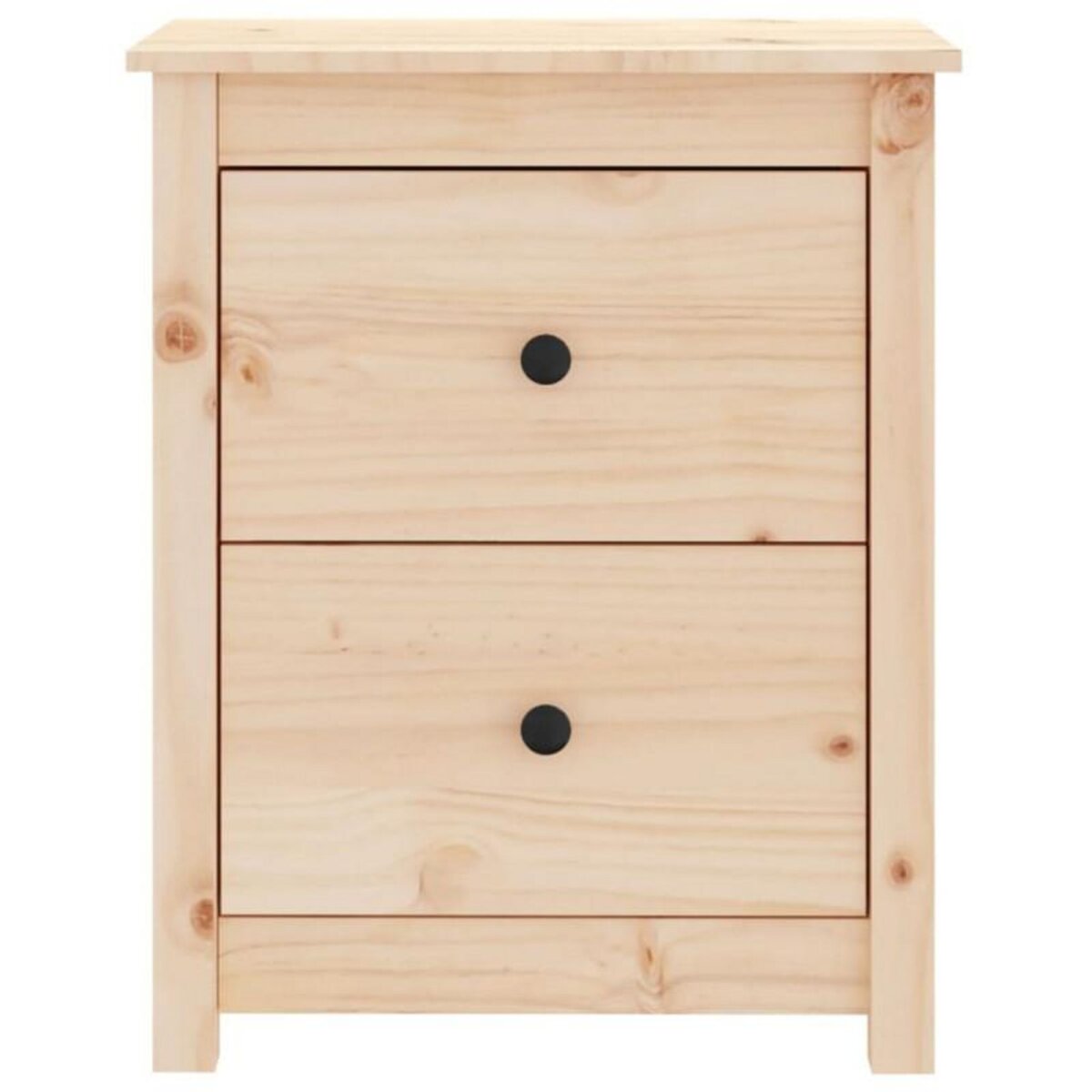 VIDAXL Table de chevet 50x35x61,5 cm Bois de pin massif