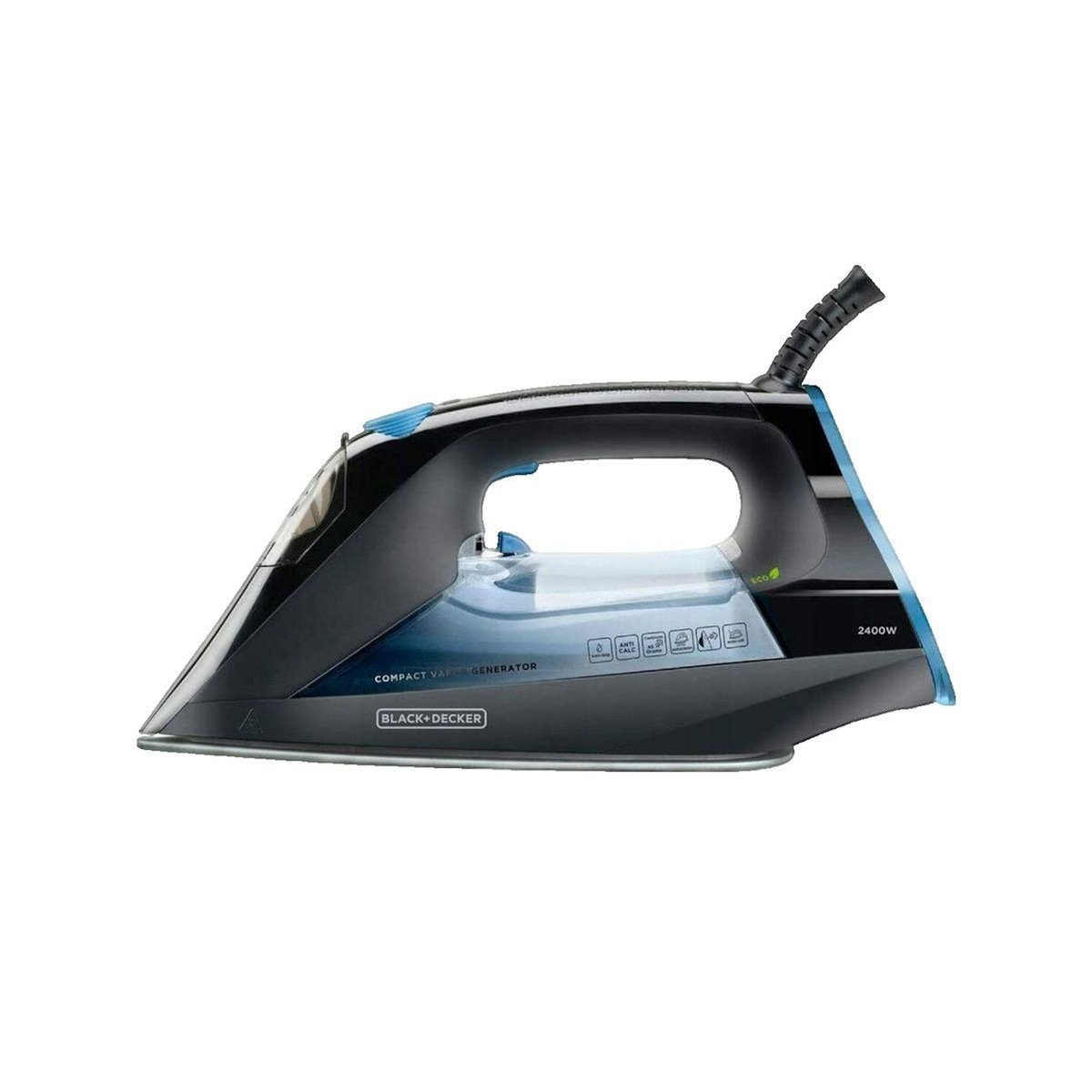 BLACK ET DECKER Fer à repasser Black & Decker BXIR2401E Semelle Céramique