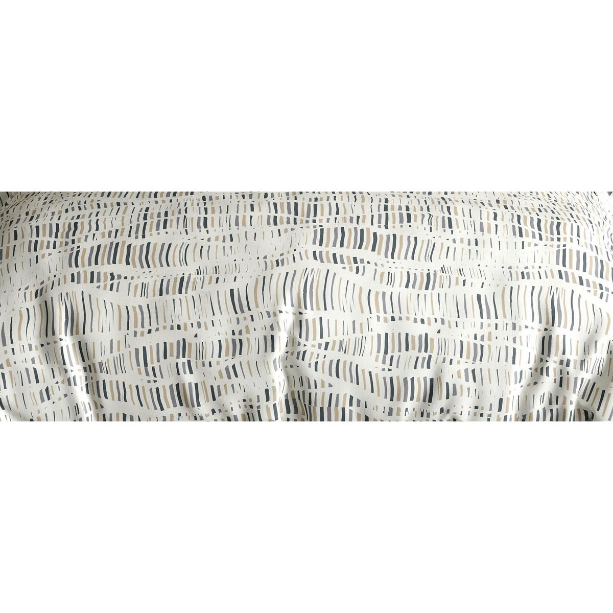 Les Ateliers du Linge Parure de housse de couette 100% coton 57fils flava