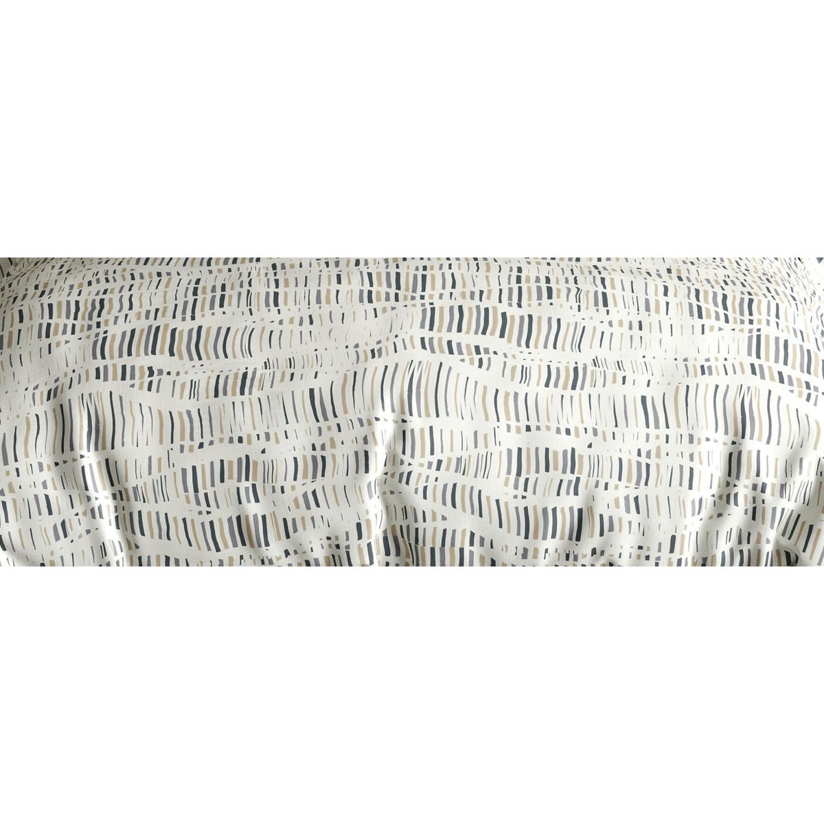 Les Ateliers du Linge Parure de housse de couette 100% coton 57fils flava