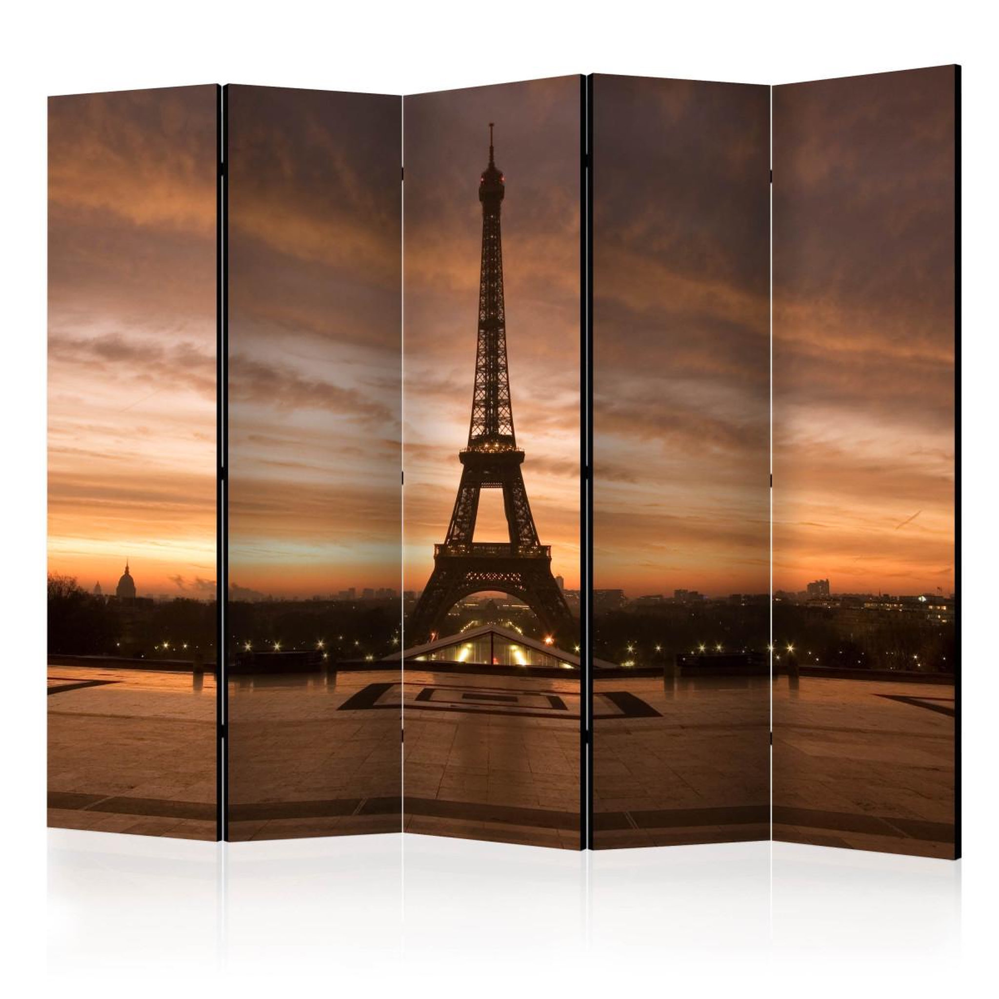 Paris Prix Paravent 5 volets  evening colours of paris  172x225cm