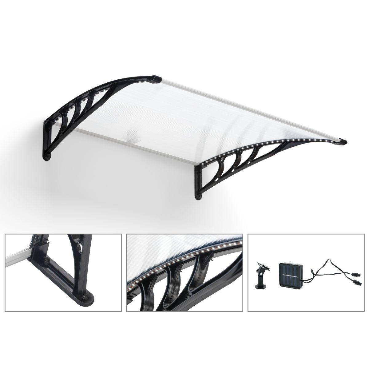 Inkazen Marquise transparente LED 80 x 100 cm