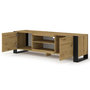 Voir la diapositive 2 : BEST MOBILIER Pedro - meuble tv - 158 cm