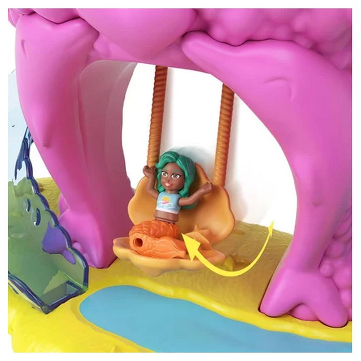 POLLY POCKET Promenade à la Grotte de Sirène Polly Pocket