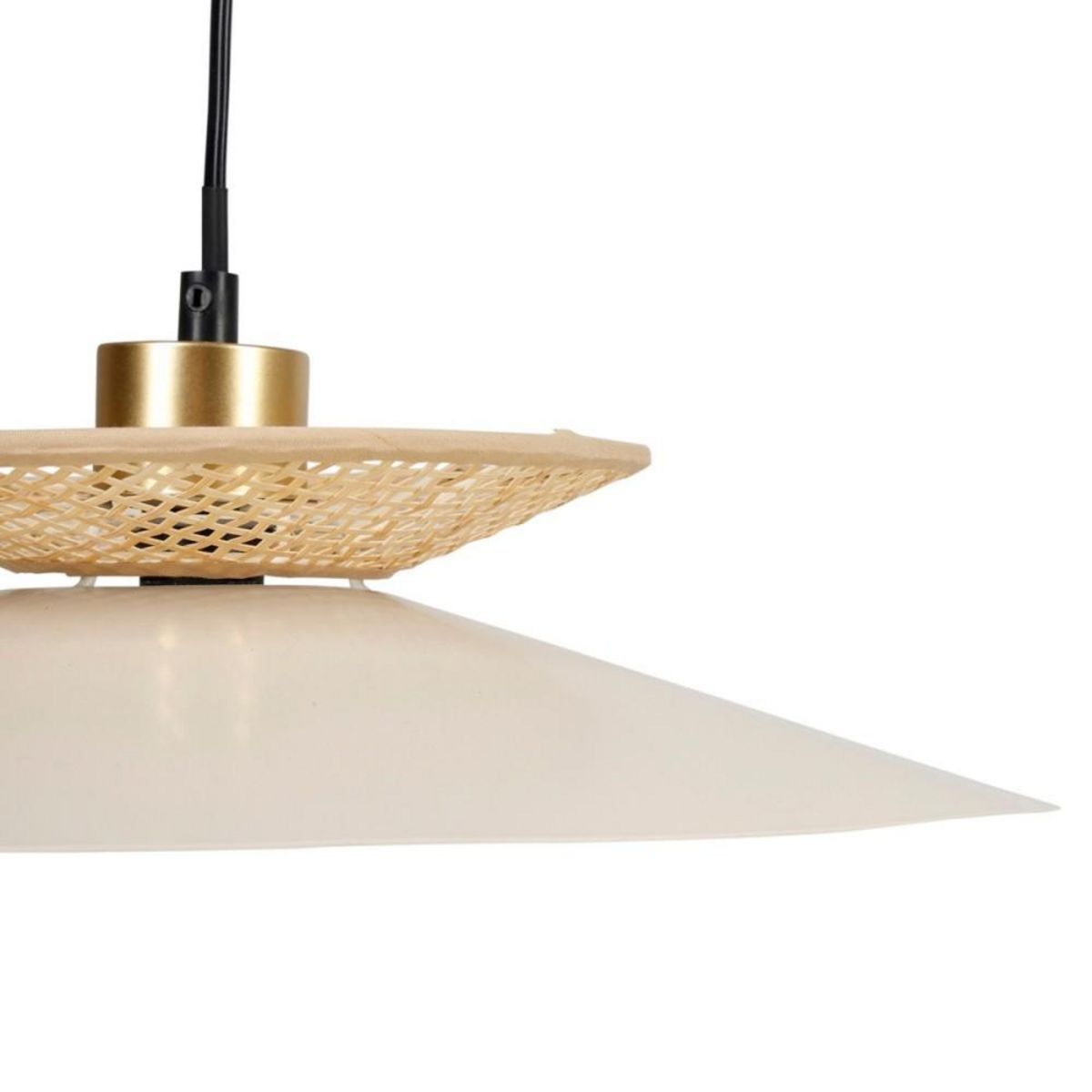 OSTARIA Suspension ENVERTITO métal et bambou