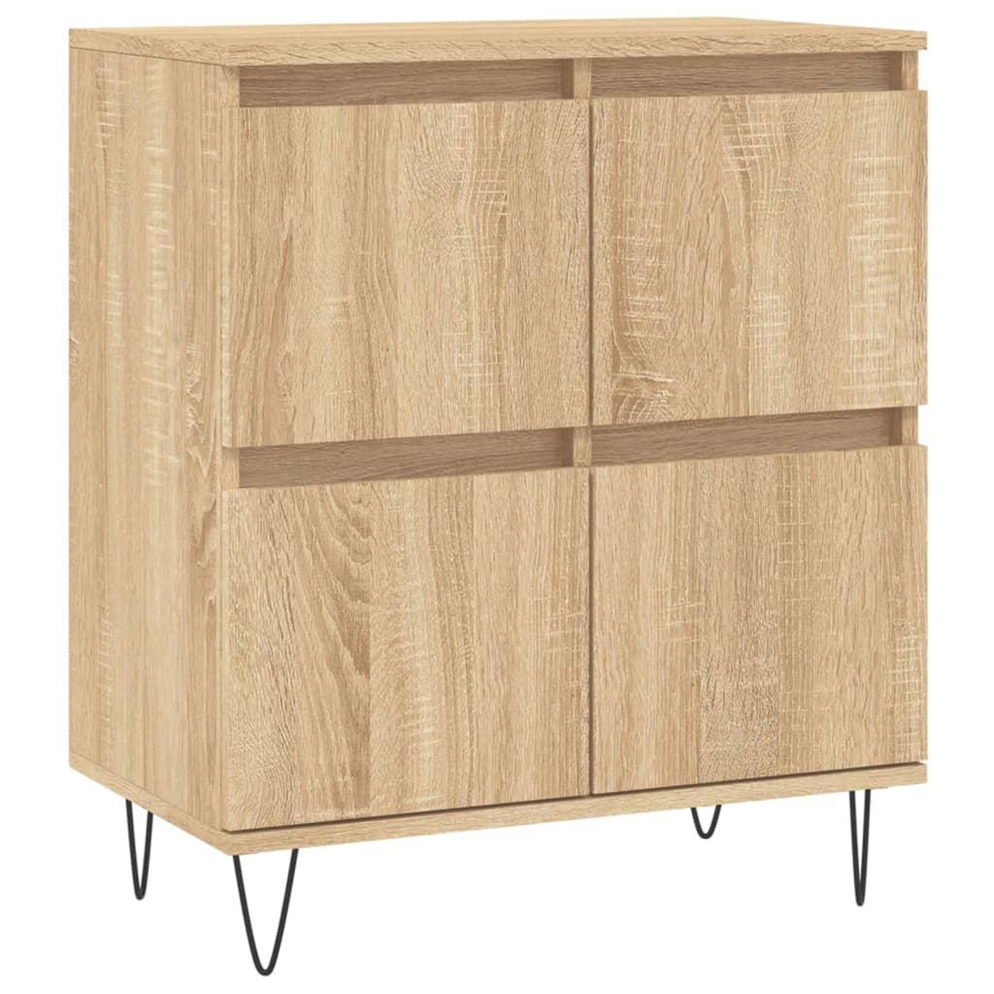 Voir la diapositive 2 : VIDAXL Buffet Chene sonoma 60x35x70 cm Bois d'ingenierie
