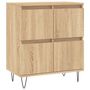 Voir la diapositive 2 : VIDAXL Buffet Chene sonoma 60x35x70 cm Bois d'ingenierie