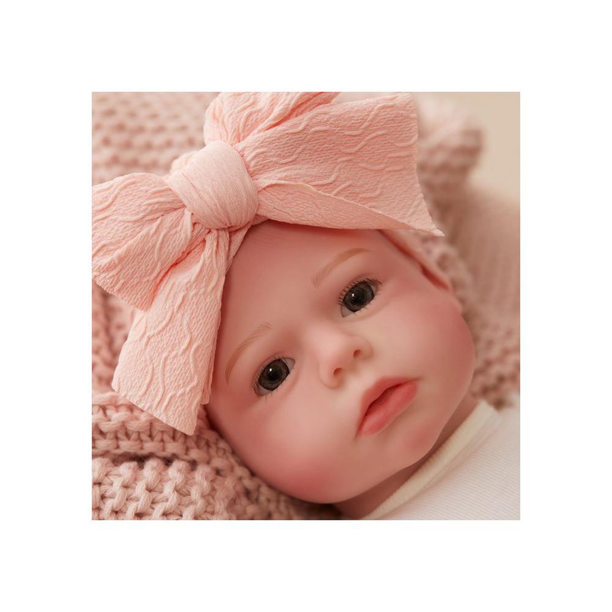 Voir la diapositive 4 : Poupée réaliste BABY born Real fille 43 cm peau claire yeux ouverts, avec couffin magnétique