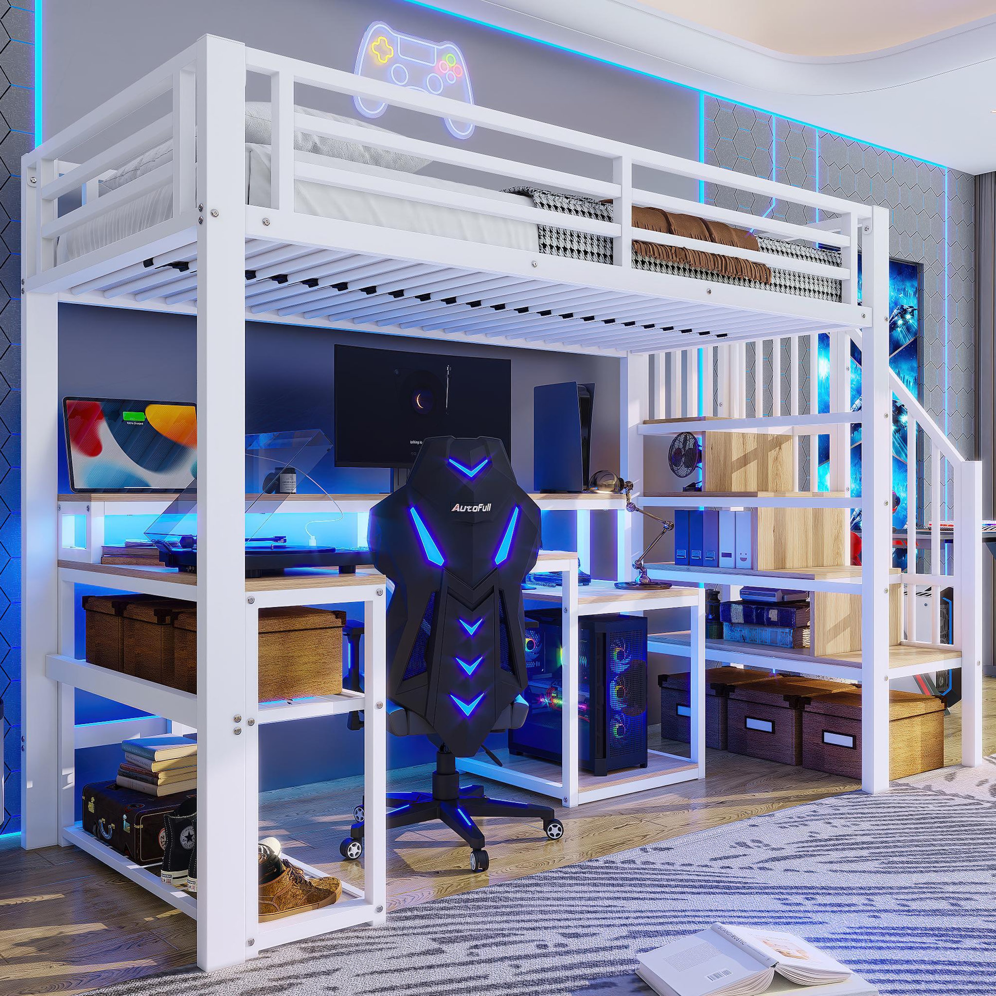 Voir la diapositive 4 : MERAX Lit mezzanine