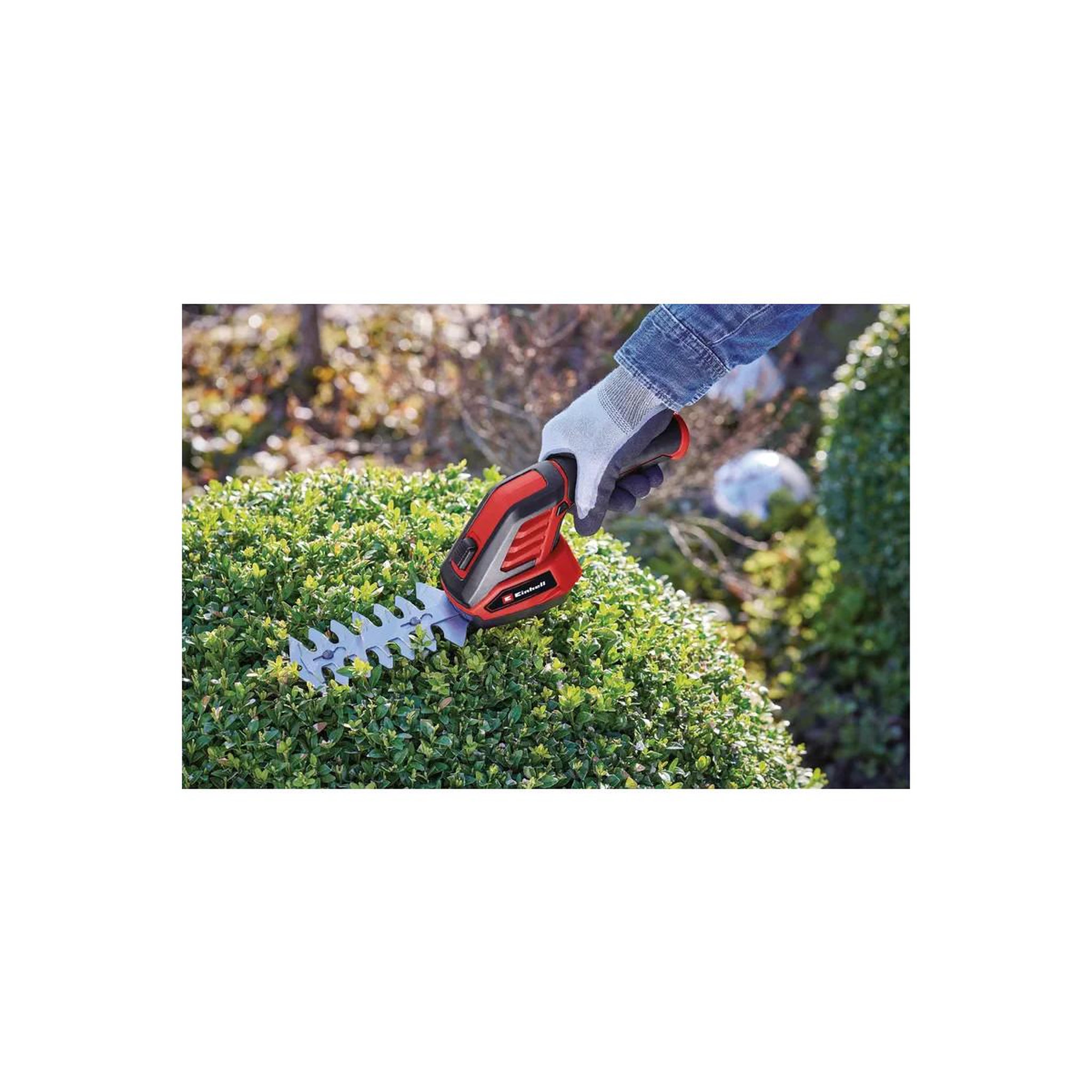Voir la diapositive 3 : Einhell Einhell GC-CG 3,6/70 Li WT cisaille sans fil 11 cm 3,6 V Lithium-Ion (Li-Ion) Noir, Bleu