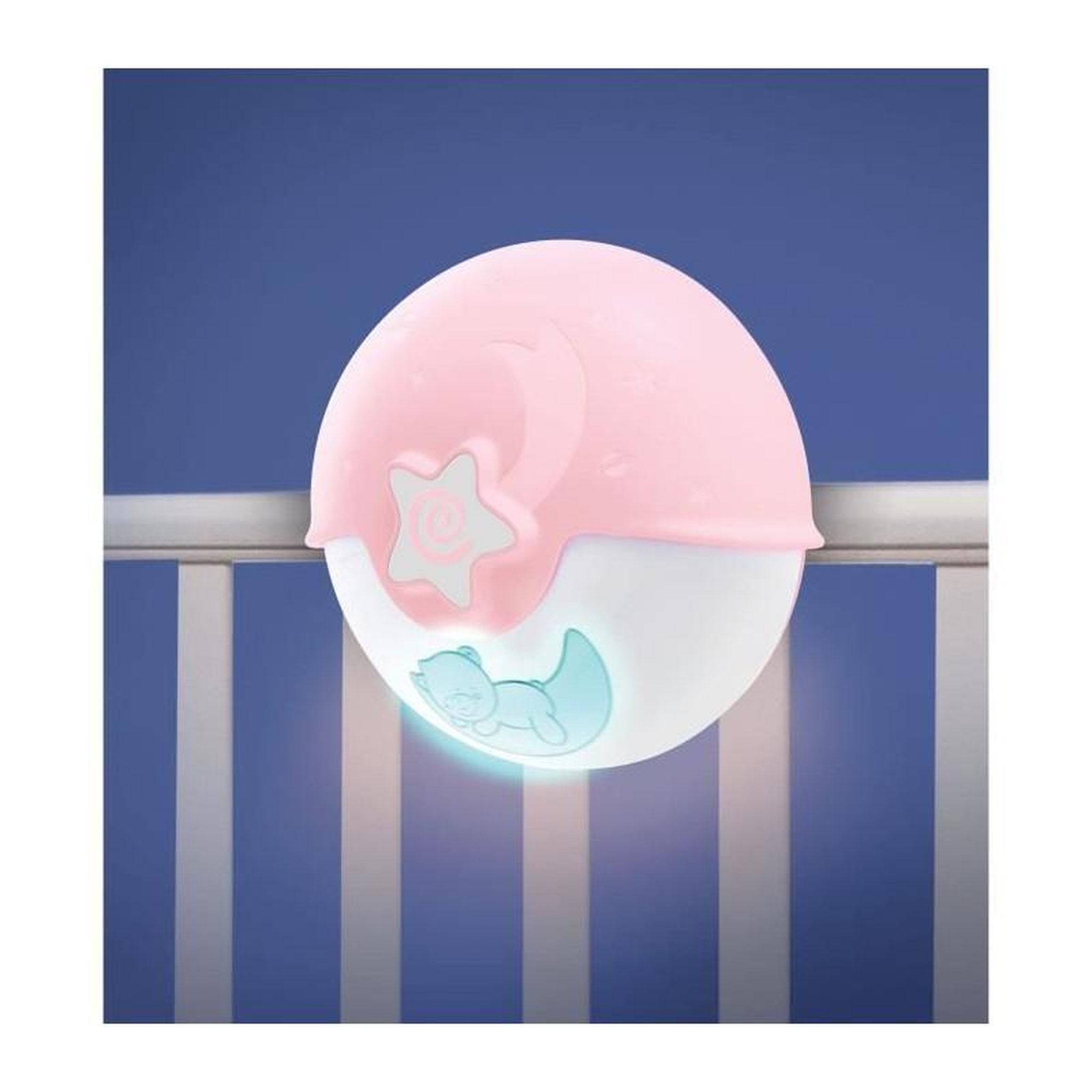 Voir la diapositive 3 : INFANTINO Lumiere apaisante et projecteur - INFANTINO - Projecto Lampe - Rose