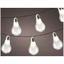 Voir la diapositive 2 : JARDIDECO Guirlande lumineuse solaire 10 ampoules Led Blanc chaud