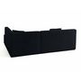 Voir la diapositive 4 : LISA DESIGN Onyx - canapé modulable d'angle droit - 5 places - en velours côtelé