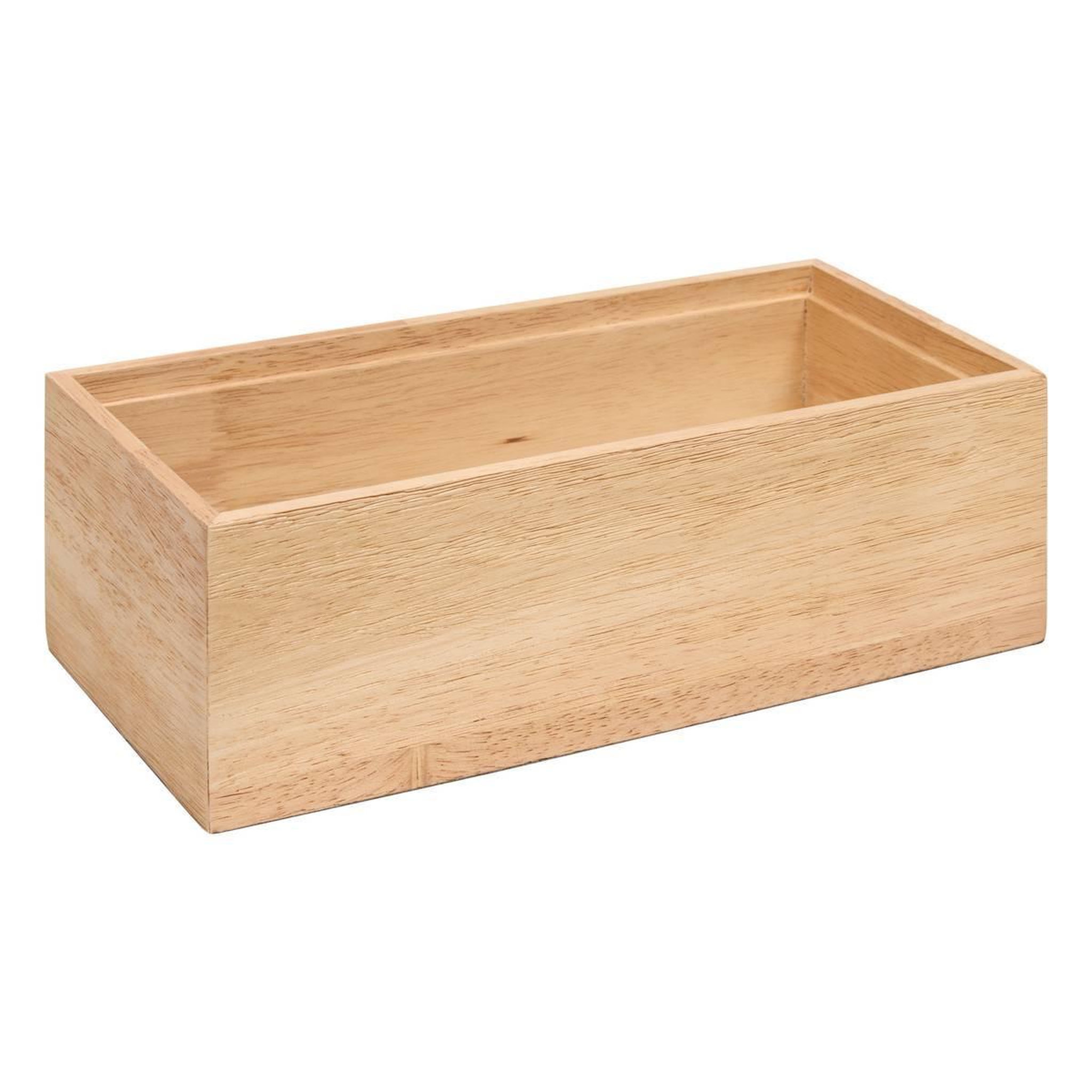 Voir la diapositive 2 : ATMOSPHERA Boîte à mouchoirs en bois  bonie  27cm kaki