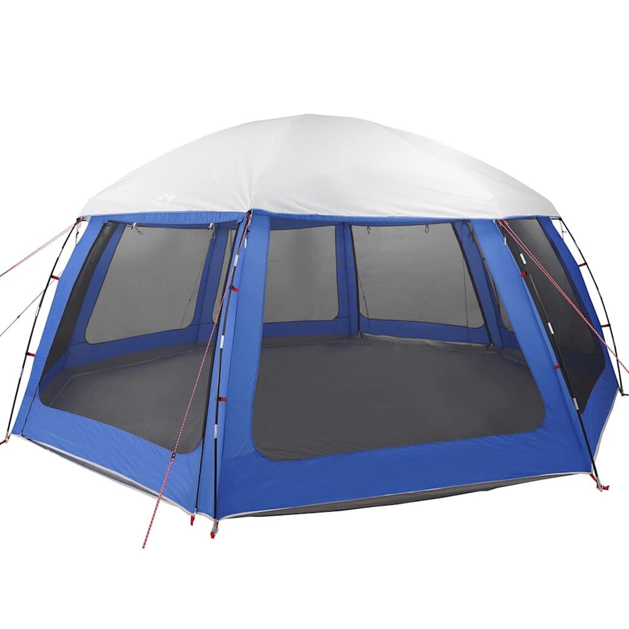 Voir la diapositive 3 : VIDAXL Tente de piscine moustiquaire amovible parois maille bleu azur