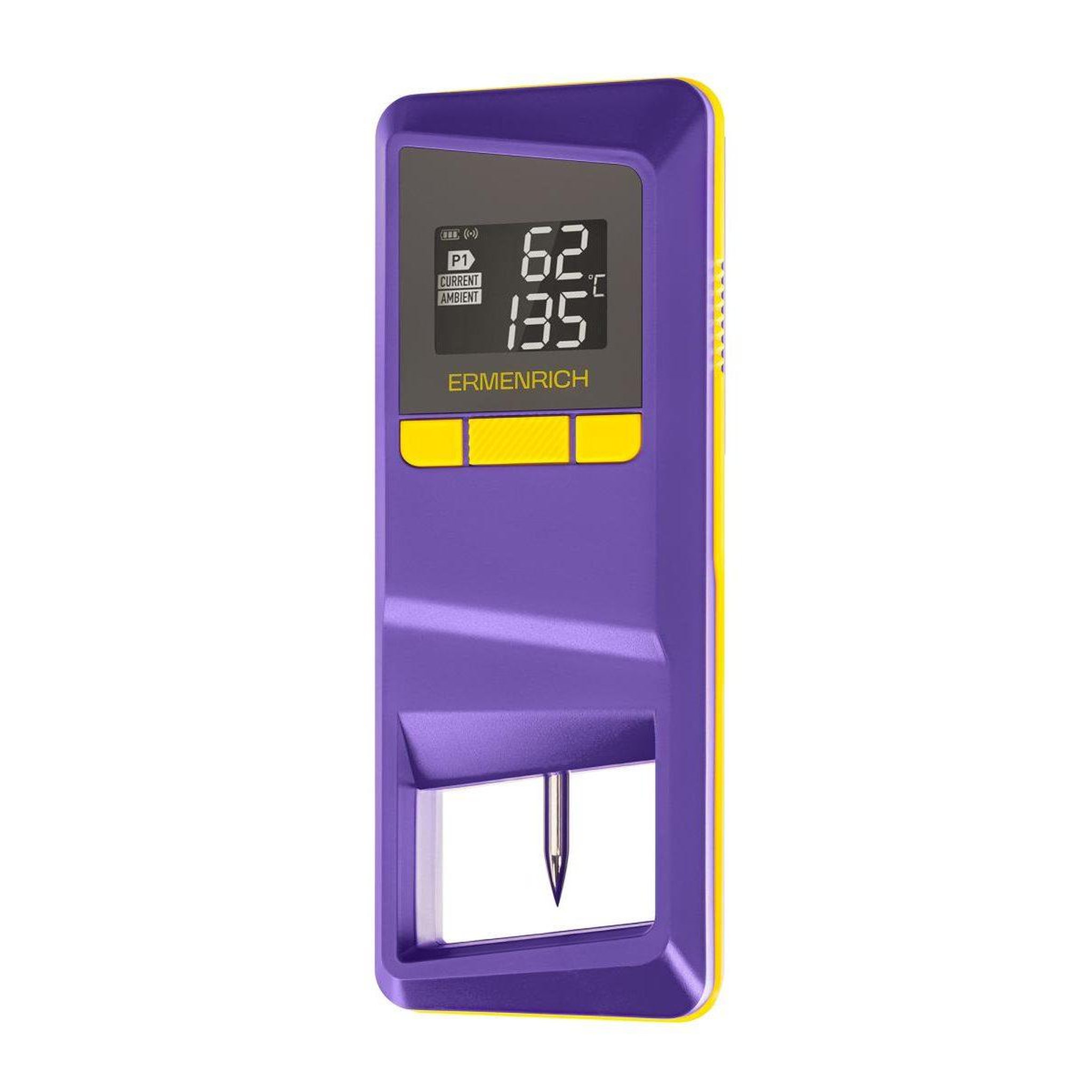 Voir la diapositive 2 : ERMENRICH Thermomètre à viande  bbq gt30
