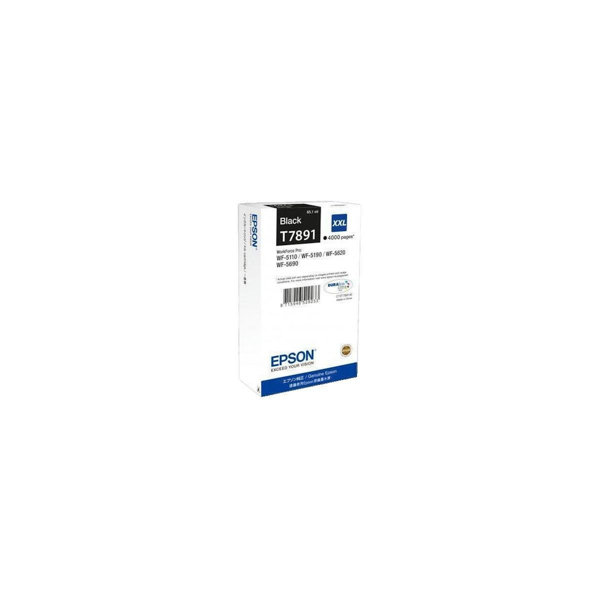 Epson Cartouche d'encre Epson T7891 Noir 65.1 ml